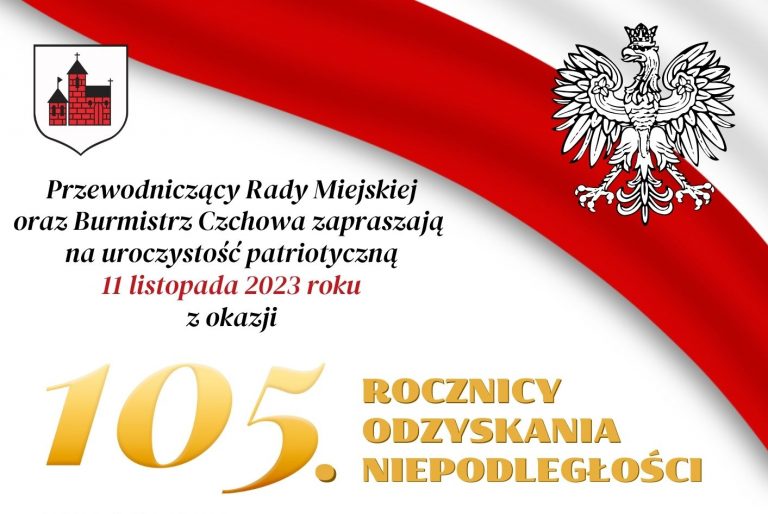 105. rocznica Odzyskania Niepodległości przez Polskę – 11 listopada 2023